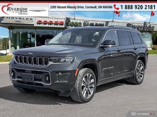 Used 2022 Jeep Grand Cherokee L Overland for sale in Cornwall, ON