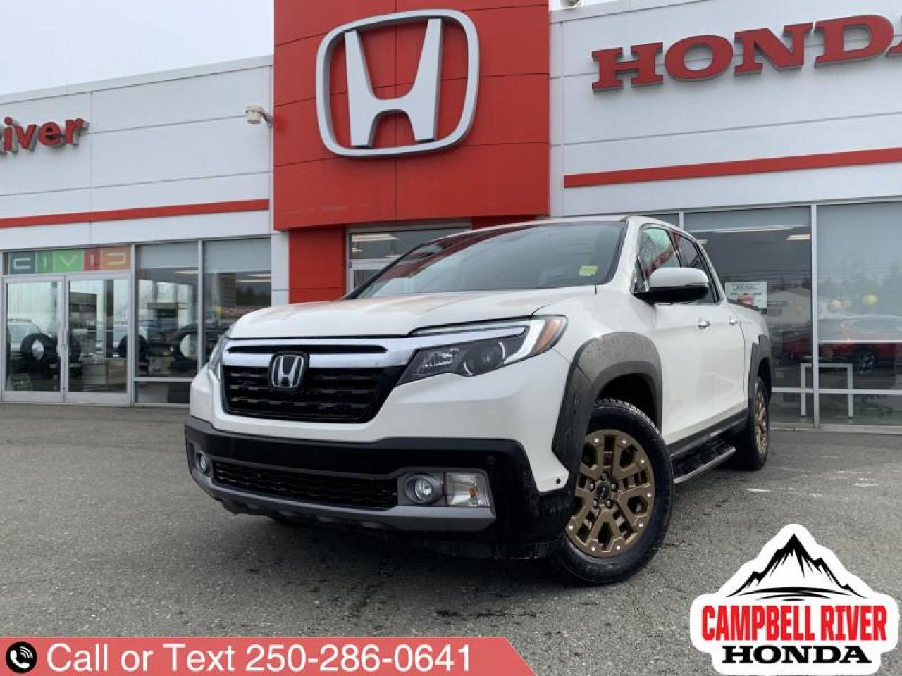 Used 2018 Honda Ridgeline Touring  - Navigation -  Sunroof for sale in Campbell River, BC