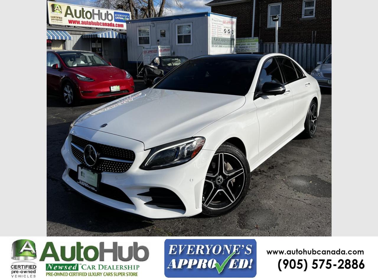 Used 2019 Mercedes-Benz C-Class C300 4MATIC/Premium Plus/Sport/LED Lights/AMG Pkg/Drive&Lane Assist Pkg! for sale in Hamilton, ON