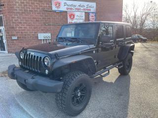 Used 2014 Jeep Wrangler Sahara Unlimited/4X4/3.6L/NEW TIRES/SAFETY INCLUDE for sale in Cambridge, ON