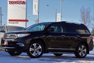 Used 2012 Toyota Highlander V6 Limited LIMITED, 4WD, 6 PASSENGER, HEATED SEATS, BACK-UP CAMERA, BLUETOOTH, SUNROOF, CLEAN CARFAX for sale in Orangeville, ON