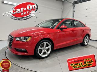 Used 2016 Audi A3 2.0T Quattro| SUNROOF | 5-SPOKE ALLOYS | HTD SEATS for sale in Ottawa, ON