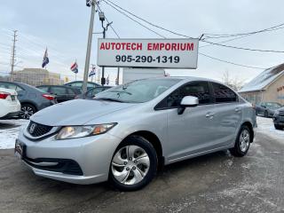 Used 2013 Honda Civic LX Bluetooth/Heated Seats/All Power for sale in Mississauga, ON