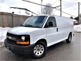 Used 2012 Chevrolet Express Cargo Van 1500-DIVIDER-SHELVES-ONLY 110KMS-CERTIFIED for sale in Toronto, ON