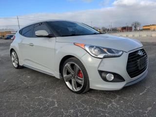 Used 2014 Hyundai Veloster Turbo Heated Leather Moon Roof Bluetooth Low K's for sale in Belle River, ON