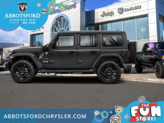 New 2022 Jeep Wrangler Unlimited Rubicon  - Leather Seats - $481 B/W for sale in Abbotsford, BC