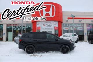 Used 2019 Honda Pilot Black Edition - NEW TIRES - NEW REAR BRAKES - HONDA CERTIFIED for sale in Sudbury, ON
