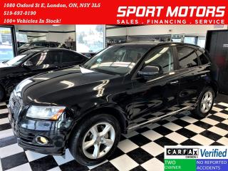 Used 2016 Audi Q5 2.0T Komfort Quattro AWD+Leather+CLEAN CARFAX for sale in London, ON