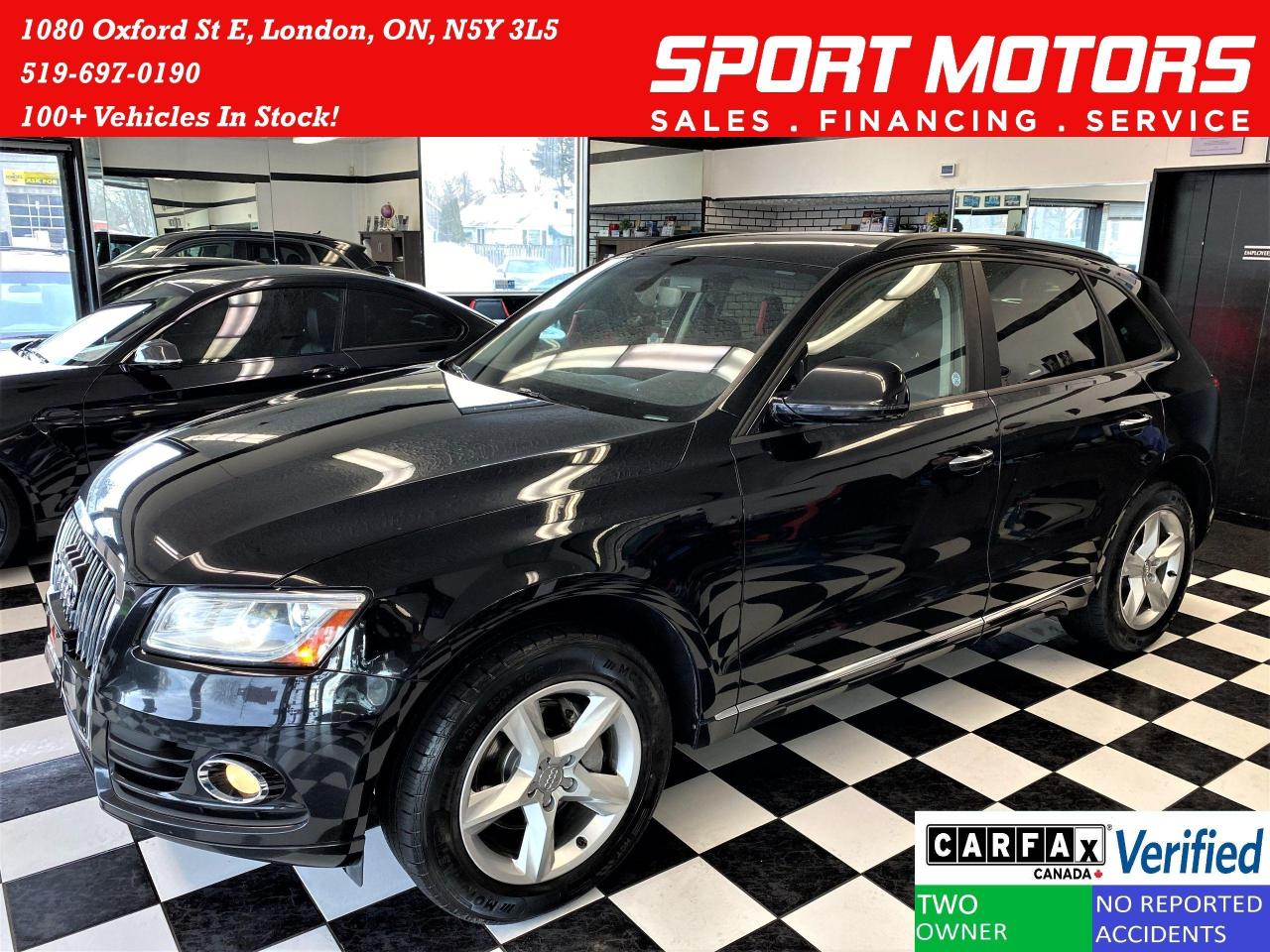 2016 Audi Q5 2.0T Komfort Quattro AWD+Leather+CLEAN CARFAX