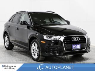 Used 2018 Audi Q3 Quattro, Komfort, Pano Roof, Bluetooth! for sale in Clarington, ON