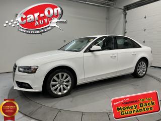 Used 2014 Audi A4 2.0 Komfort AWD | NEW ARRIVAL | SUNROOF | ALLOYS for sale in Ottawa, ON