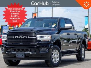 
This RAM 2500 Laramie 4x4 Crew Cab 64 Box has a powerful Intercooled Turbo Diesel I-6 6.7 L Engine powering this Automatic transmission. WHEELS: 18 X 8 POLISHED ALUMINUM. Our advertised prices are for consumers (i.e. end users) only

 

This RAM 2500 Laramie 4x4 Features the Following Options

Diamond Black Crystal PC. . . . . . . . . . . . . . . . . . . . . . . . . . . . $495

Radio: Uconnect 5 Nav w/12.0 Display. . . . . . . . . . . . . . . . . $2,070

Rear Auto-Levelling Air Suspension. . . . . . . . . . . . . . . . . . . . $1,595

Centre High-Mount Stop Lamp w/Camera. . . . . . . . . . . . . . . . . $325

5th Wheel/Gooseneck Towing Prep Group. . . . . . . . . . . . . . . . $500

Heavy-Duty Snowplow Prep Group. . . . . . . . . . . . . . . . . . . . . . $325

Leather-Faced Front Vented Bucket Seats. . . . . . . . . . . . . . . $1,400

GPS Navigation, Leather Trimmed Bucket Seats, Dual 730 Amp Maint. Free Batteries, Ventilated Front Seats, Heated Front Seats, Off-Road Info Pages, Rain Sensitive Windshield Wipers, 115V Auxiliary Rear Power Outlet, Power 2-Way Driver Lumbar Adjust, Power 2-Way Passenger Lumbar Adjust, Driver Seat - Power Adjust 8-Way, Frt Pass Seat - Power Adjust 8-Way, Radio/Drv Seat/Mirrors/Pedals Memory, Convex Aux Mirrors, Power-Adjustable, Adaptive Cruise Control w/Stop, Apple Car Play, Google Android Auto,4G LTE Wi-Fi Hot Spot, Auto Level Rear Air Suspension, Power Adjustable Pedals w/Memory, Remote Start system,

 
Drive Happy with CarHub
*** All-inclusive, upfront prices -- no haggling, negotiations, pressure, or games *** Purchase or lease a vehicle and receive a $1000 CarHub Rewards card for Service *** All available manufacturer rebates have been applied and included in our sale price *** Purchase this vehicle fully online on CarHub websites  Transparency StatementOnline prices and payments are for finance purchases -- please note there is a $750 finance/lease fee. Cash purchases for used vehicles have a $2,200 surcharge (the finance price + $2,200), however cash purchases for new vehicles only have tax and licensing extra -- no surcharge. NEW vehicles priced at over $100,000 including add-ons or accessories are subject to the additional federal luxury tax. While every effort is taken to avoid errors, technical or human error can occur, so please confirm vehicle features, options, materials, and other specs with your CarHub representative. This can easily be done by calling us or by visiting us at the dealership. CarHub used vehicles come standard with 1 key. If we receive more than one key from the previous owner, we include them with the vehicle. Additional keys may be purchased at the time of sale. Ask your Product Advisor for more details. Payments are only estimates derived from a standard term/rate on approved credit. Terms, rates and payments may vary. Prices, rates and payments are subject to change without notice. Please see our website for more details. 