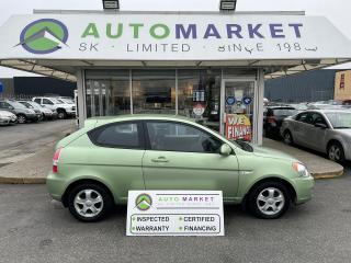Used 2007 Hyundai Accent SE BLUETOOTH! HEATED SEATS! INSPECTED! WARRANTY! IN HOUSE FINANCE IT! FREE BCAA! for sale in Langley, BC
