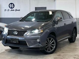 Used 2014 Lexus RX 350 F-SPORT |NAV|BACK UP|COOLED SEATS|ACCIDENT FREE| for sale in Oakville, ON