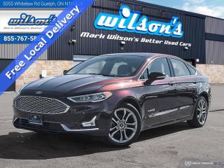 Used 2019 Ford Fusion Hybrid Titanium Hybrid - Navigation, New Tires, Leather, Tech Package, Heated + Cooled Seats & Much More! for sale in Guelph, ON