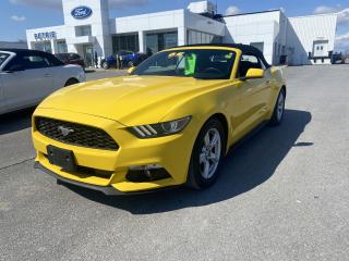 Used 2015 Ford Mustang V6 - MANUAL TRANS, 54,500 KMs, CONVERTIBLE for sale in Kingston, ON