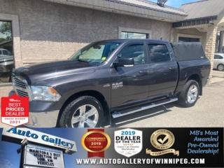 *****PRICE JUST REDUCED and SAVE AN ADDITIONAL $1000 ******See how to qualify for an additional $1000 OFF our posted price with dealer arranged financing OAC.  New RAM MSRP $60,885 *******  * 4x4, REVERSE CAMERA, HEATED SEATS & STEERING WHEEL, SATELLITE RADIO, NAVIGATION, STEP BARS, BLUETOOTH, HITCH RECEIVER, REMOTE STARTER  Huge Savings from new in this MULTI-PURPOSE 2019 RAM 1500 Classic SLT Crew. Well equipped with options such as 5.7L HEMI V8 Engine, 8 speed automatic transmission, HITCH RECEIVER, 4x4, REVERSE CAMERA, SATELLITE RADIO, NAVIGATION, BLUETOOTH, REMOTE STARTER, HEATED SEATS & STEERING WHEEL and more. See us today.  Auto Gallery of Winnipeg deals with all major banks and credit institutions, to find our clients the best possible interest rate. Free CARFAX Vehicle History Report available on every vehicle! BUY WITH CONFIDENCE, Auto Gallery of Winnipeg is rated A+ by the Better Business Bureau. We are the 13 time winner of the Consumers Choice Award and 12 time winner of the Top Choice Award and DealerRaters Dealer of the year for pre-owned vehicle dealership! We have the largest selection of premium low kilometre vehicles in Manitoba! No payments for 6 months available, OAC. WE APPROVE ALL LEVELS OF CREDIT! Notes: PRE-OWNED VEHICLE. Plus GST & PST. Auto Gallery of Winnipeg. Dealer permit #9470