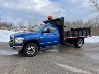 Used 2007 Dodge Ram 3500 6.7L CUMMINS DIESEL DUMP TRUCK for sale in Brantford, ON