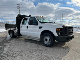 2010 Ford F-350 CREW CAB DUMP TRUCK- V10 GAS - Photo #4