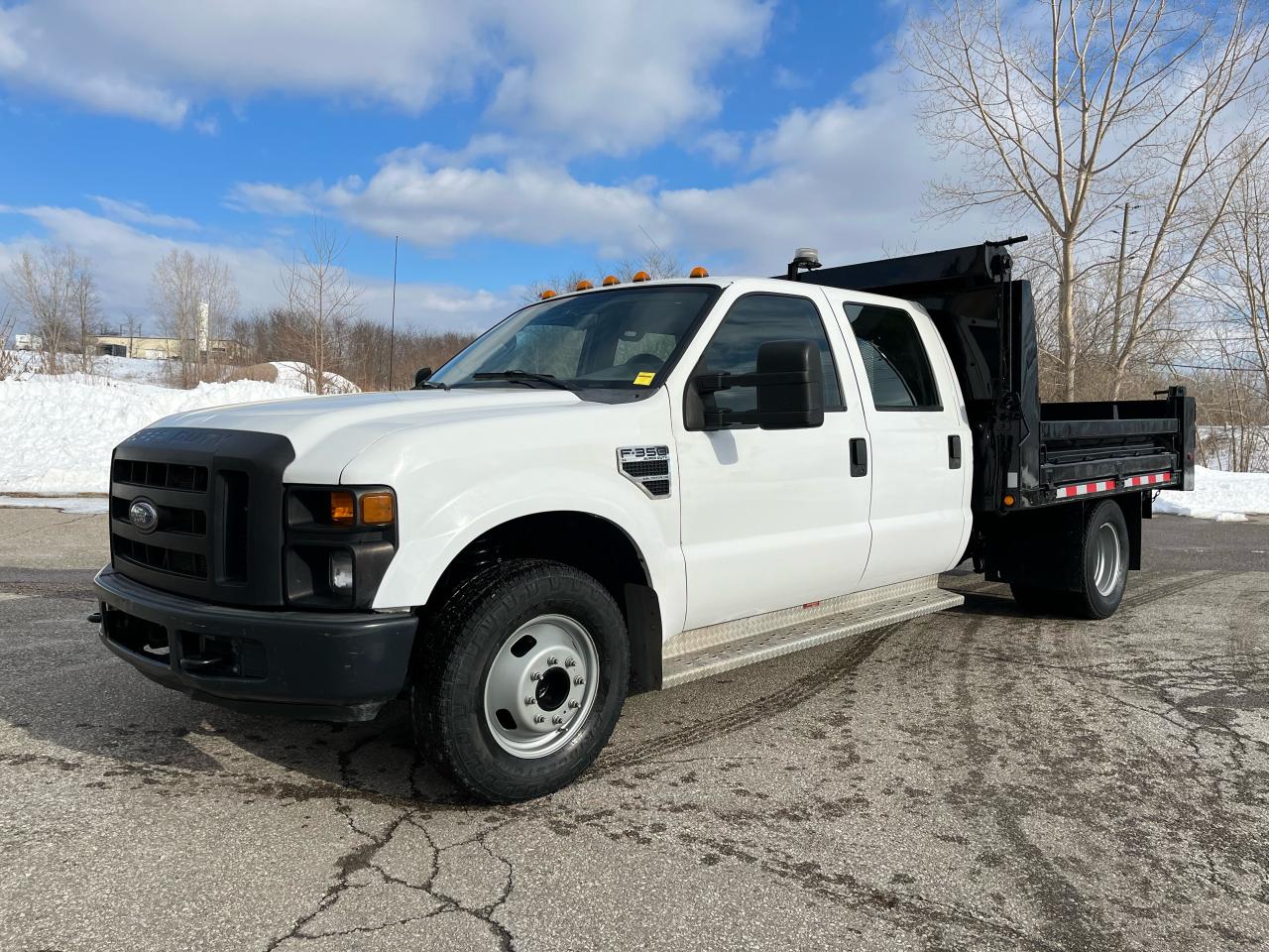 Used 2010 Ford F-350 Crew Cab Dump Truck- V10 Gas For Sale In Brantford,  Ontario | Carpages.Ca