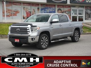 Used 2019 Toyota Tundra 4x4 Crewmax Limited 5.7L  NAV ROOF LEATH HTD-SEATS TOW-PKG for sale in St. Catharines, ON