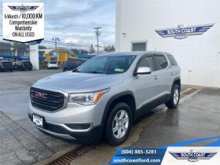 Used 2018 GMC Acadia SLE  -  Bluetooth -  Keyless Entry for sale in Sechelt, BC