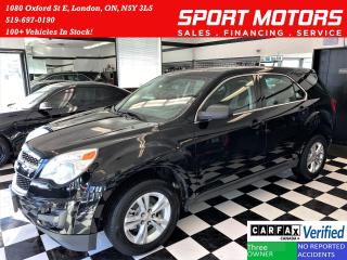 Used 2011 Chevrolet Equinox LS+New Brakes+Bluetooth+Power Options+CLEAN CARFAX for sale in London, ON