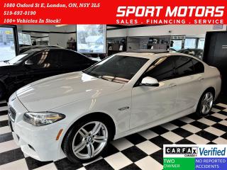 Used 2016 BMW 5 Series 528i xDrive M PKG+Camera+GPS+NewTires+CLEAN CARFAX for sale in London, ON