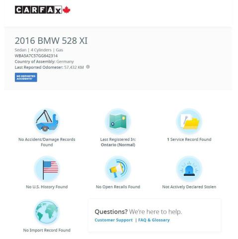 2016 BMW 5 Series 528i xDrive M PKG+Camera+GPS+NewTires+CLEAN CARFAX Photo12