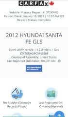 2012 Hyundai Santa Fe GL - Photo #12