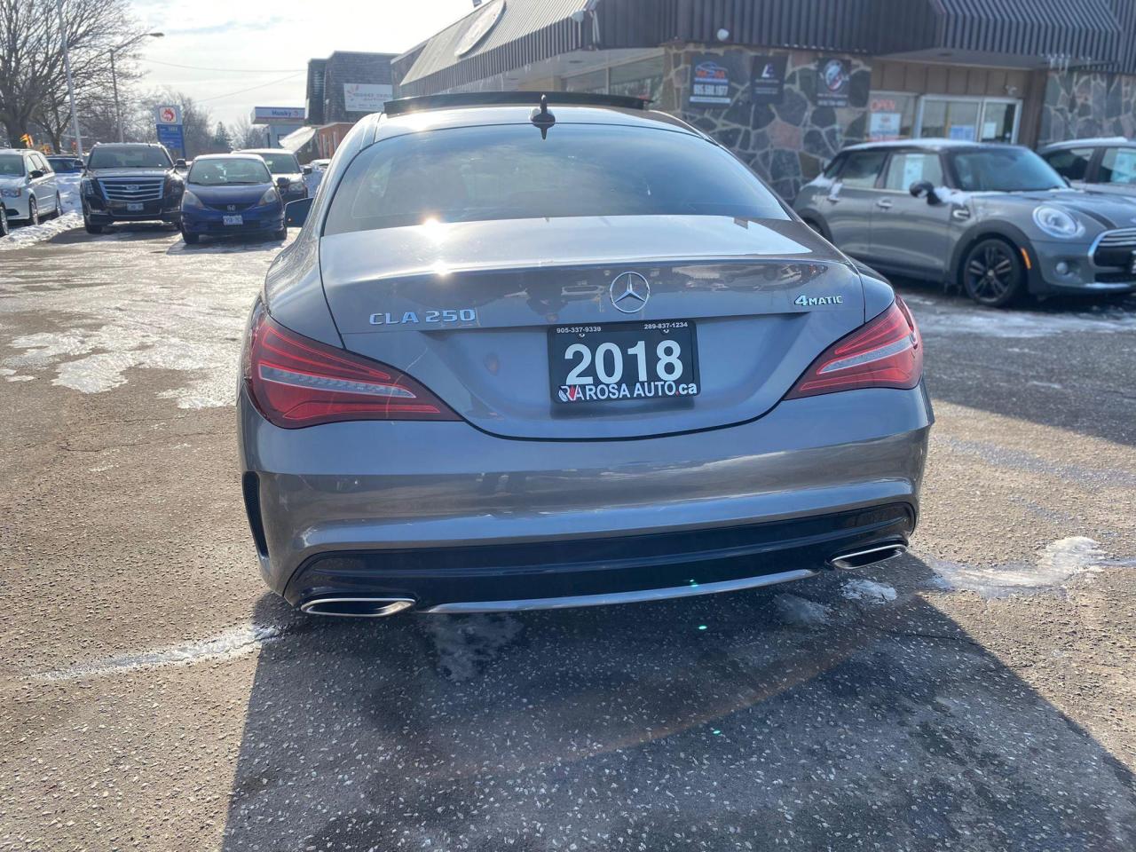 2018 Mercedes-Benz CLA-Class LOW KM 4MATIC AWD NAVIGATION CAMERA PANORAMIC ROOF - Photo #5