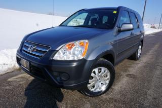 Used 2005 Honda CR-V RARE / 5SPD MANUAL / 4WD / 1 OWNER / NO ACCIDENTS for sale in Etobicoke, ON