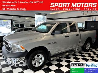 Used 2018 RAM 1500 ST 5.7L V8 HEMI 4x4+Camera+Bluetooth+CLEAN CARFAX for sale in London, ON