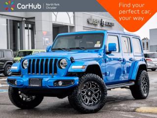 New 2022 Jeep Wrangler Unlimited High Altitude 4x4 SkyRoof Advanced Safety Grp Heated Seats for sale in Thornhill, ON