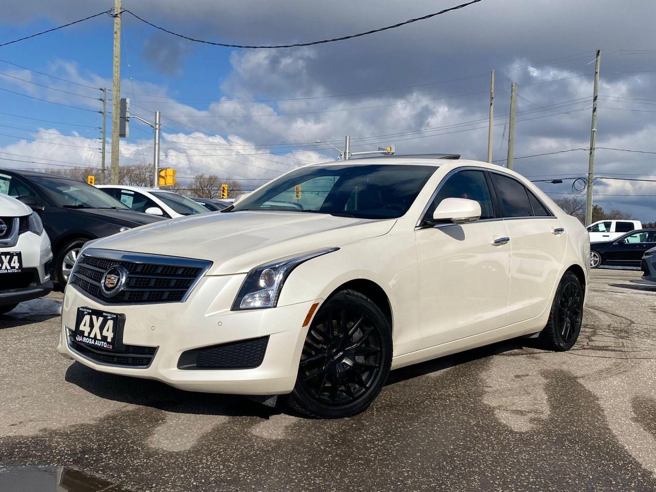 2014 Cadillac ATS 4dr Sdn 2.0L AWD NAVIGATION RED LEATHER NO ACCIDEN - Photo #3