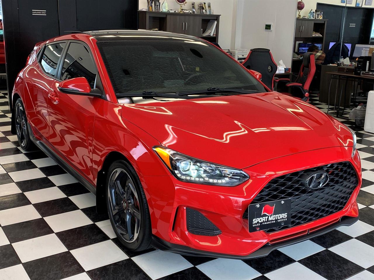 2019 Hyundai Veloster Turbo Tech+Roof+BORLA EXHAUST+CLEAN CARFAX Photo72