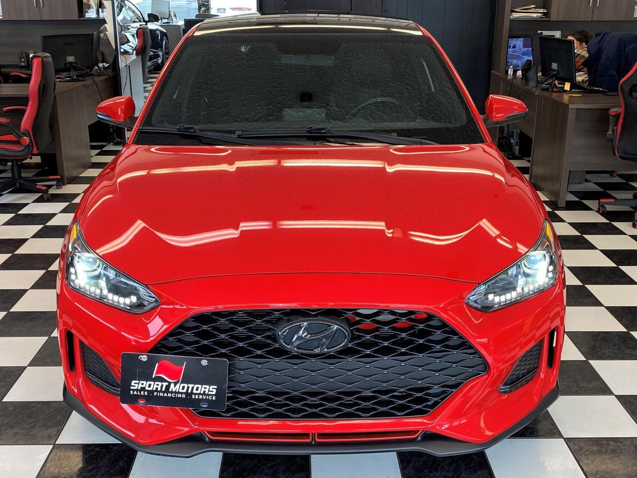 2019 Hyundai Veloster Turbo Tech+Roof+BORLA EXHAUST+CLEAN CARFAX - Photo #6