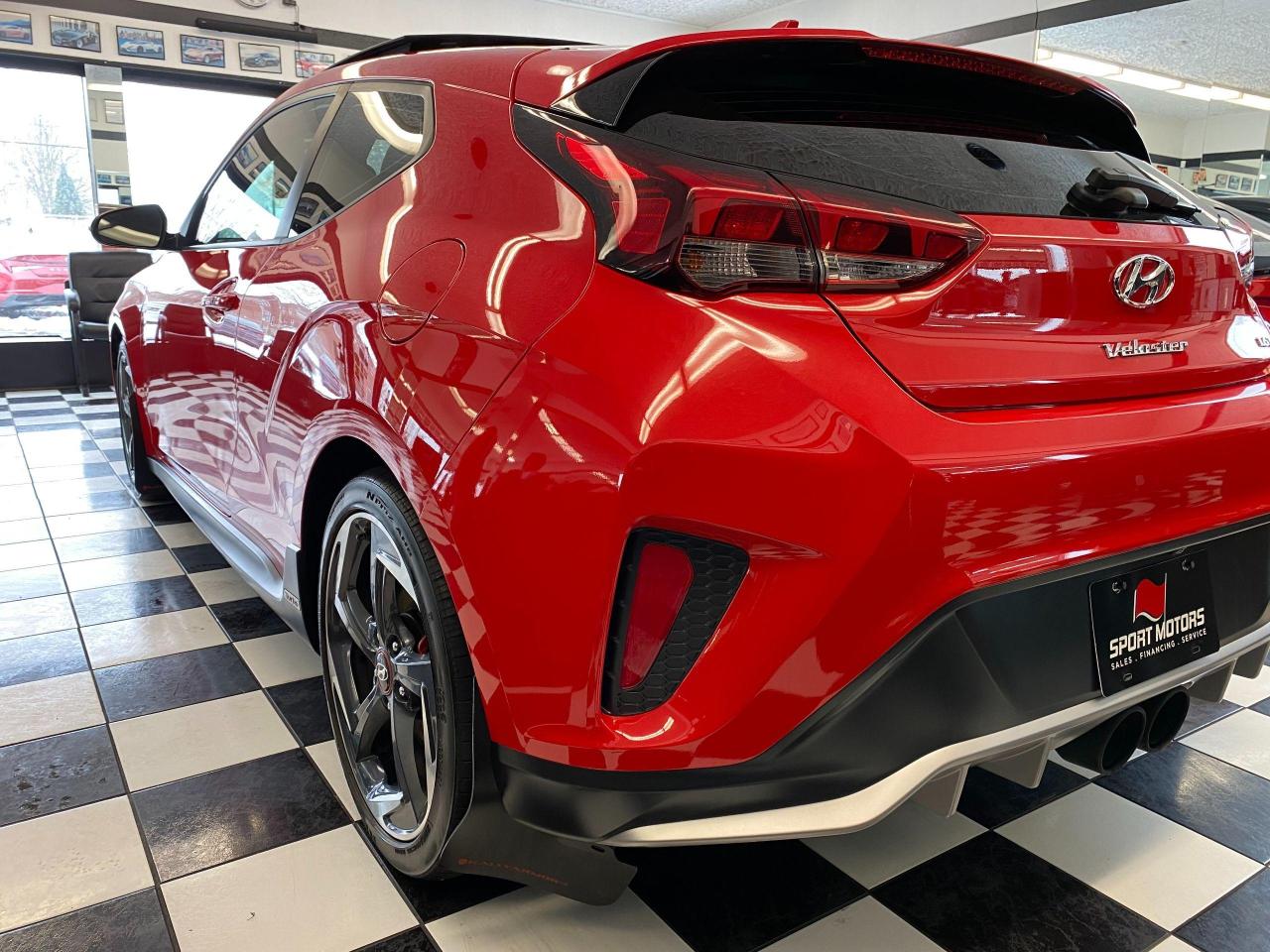 2019 Hyundai Veloster Turbo Tech+Roof+BORLA EXHAUST+CLEAN CARFAX Photo107
