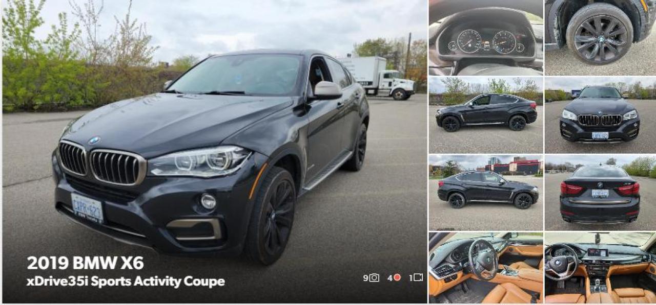 Used 2019 BMW X6 xDrive35i for sale in Toronto, ON