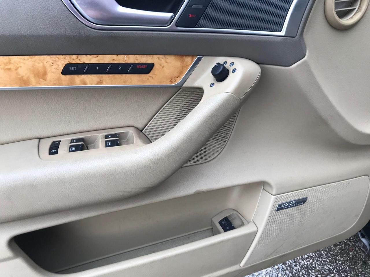 2005 Audi A6 tan leather Photo