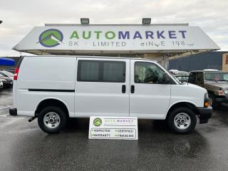 CALL OR TEXT KARL @ 6-0-4-2-5-0-8-6-4-6 FOR INFO & TO CONFIRM LOCATION.<br /><br />VERY CLEAN GMC SAVANA 2500 CARGO VAN. EXCELLENT CONDITION INSIDE AND OUT. INSPECTED AND READY TO GO TO WORK FOR YOU. THESE ARE GETTING HARDER TO FIND EVERY DAY, DON'T DELAY, CALL NOW! <br /><br />2 LOCATIONS TO SERVE YOU, BE SURE TO CALL FIRST TO CONFIRM WHERE THE VEHICLE IS.<br /><br />We are a family owned and operated business since 1983 and we are committed to offering outstanding vehicles backed by exceptional customer service, now and in the future.<br />Whatever your specific needs may be, we will custom tailor your purchase exactly how you want or need it to be. All you have to do is give us a call and we will happily walk you through all the steps with no stress and no pressure.<br /><br />                                            WE ARE THE HOUSE OF YES!<br /><br />ADDITIONAL BENEFITS WHEN BUYING FROM SK AUTOMARKET:<br /><br />-ON SITE FINANCING THROUGH OUR 17 AFFILIATED BANKS AND VEHICLE                                                   FINANCE COMPANIES<br />-IN HOUSE LEASE TO OWN PROGRAM.<br />-EVERY VEHICLE HAS UNDERGONE A 120 POINT COMPREHENSIVE INSPECTION<br />-EVERY PURCHASE INCLUDES A FREE POWERTRAIN WARRANTY<br />-EVERY VEHICLE INCLUDES A COMPLIMENTARY BCAA MEMBERSHIP FOR YOUR SECURITY.<br />-EVERY VEHICLE INCLUDES A CARFAX AND ICBC DAMAGE REPORT<br />-EVERY VEHICLE IS GUARANTEED LIEN FREE<br />-DISCOUNTED RATES ON PARTS AND SERVICE FOR YOUR NEW CAR AND ANY OTHER   FAMILY CARS THAT NEED WORK NOW AND IN THE FUTURE.<br />-36 YEARS IN THE VEHICLE SALES INDUSTRY<br />-A+++ MEMBER OF THE BETTER BUSINESS BUREAU<br />-RATED TOP DEALER BY CARGURUS 2 YEARS IN A ROW<br />-MEMBER IN GOOD STANDING WITH THE VEHICLE SALES AUTHORITY OF BRITISH   COLUMBIA<br />-MEMBER OF THE AUTOMOTIVE RETAILERS ASSOCIATION<br />-COMMITTED CONTRIBUTOR TO OUR LOCAL COMMUNITY AND THE RESIDENTS OF BC $495 Documentation fee and applicable taxes are in addition to advertised prices.<br />LANGLEY LOCATION DEALER# 40038<br />S. SURREY LOCATION DEALER #9987<br />