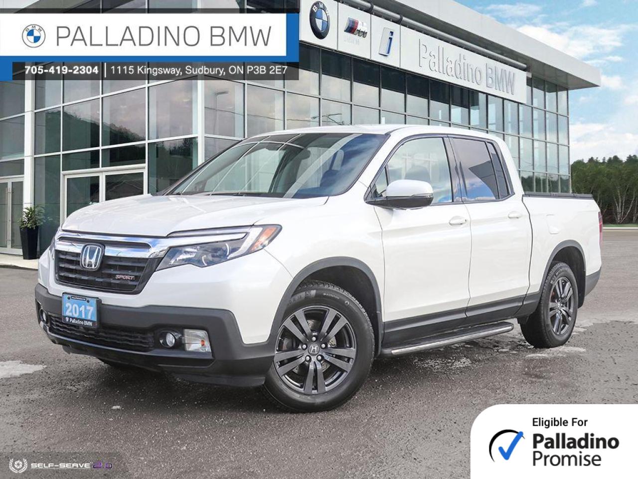 Used 2017 Honda Ridgeline Sport $1000 Financing Incentive! - Cruise Control, All-Wheel Drive, Bluetooth, for sale in Sudbury, ON