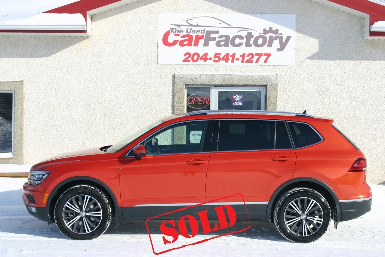 2019 Volkswagen Tiguan 7 Pass, 4motion Highline, Leather, Nav