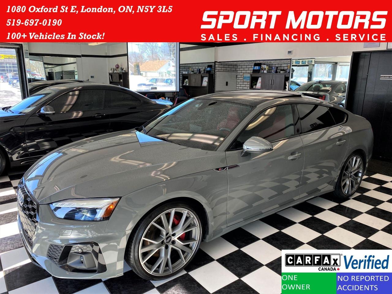 Used 2020 Audi S5 Technik+Black Optics+Finance @3.49%+CLEAN CARFAX for sale in London, ON