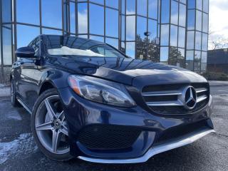 Used 2018 Mercedes-Benz C-Class C300 4MATIC |AMG PKG|PANORAMIC|HEATED SEATS|LEATHER|ALLOYS| for sale in Brampton, ON