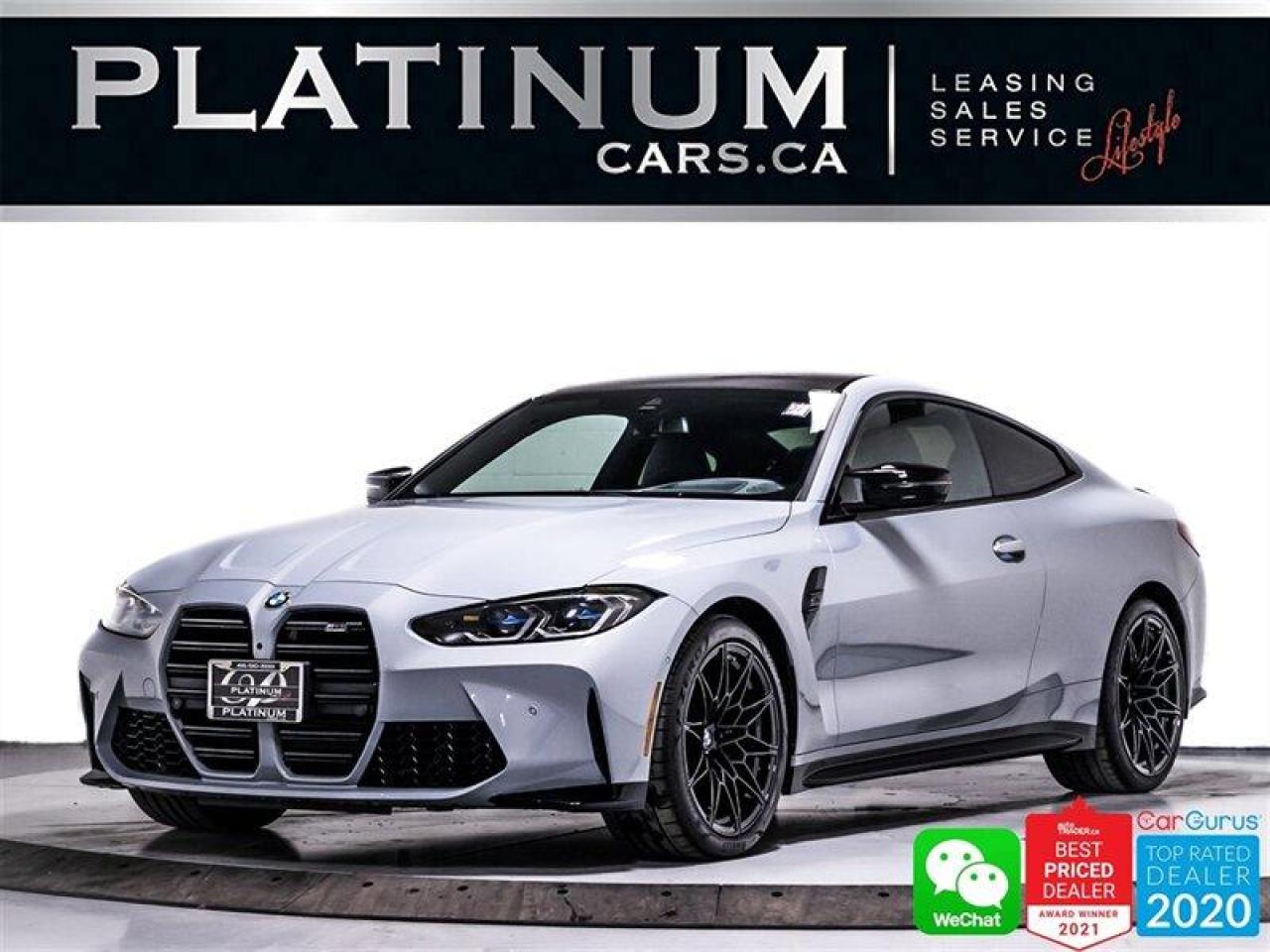 Used 2022 BMW M4 Competition xDrive, 503HP, CARBON FIBER, LOW KM for sale in Toronto, ON