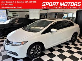 Used 2015 Honda Civic EX+Camera+Roof+Heated Seats+Tinted+Rust Proofed for sale in London, ON