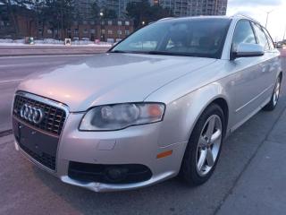 Used 2008 Audi A4 3.2L-ONLY 179K-AWD-LEATHER-SUNROOF-ALLOYS-MUST SEE for sale in Scarborough, ON
