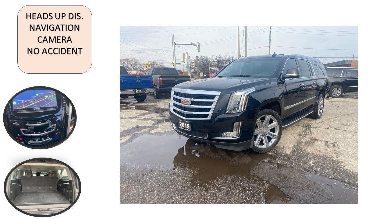 2019 Cadillac Escalade ESV 4WD ESV  Luxury NAVIGATION HEADS UP SUNROOF NO ACC