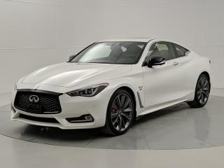 Used 2020 Infiniti Q60 Red Sport I-LINE ProACTIVE AWD | Red leather | Nav | Intelligent cruise for sale in Winnipeg, MB